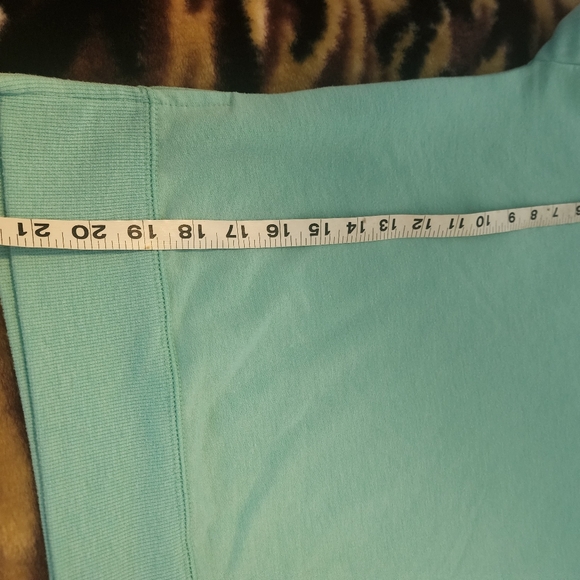 Aeropostale Teal Color Slouchy Neck Pullover Size XS - Picture 6 of 6